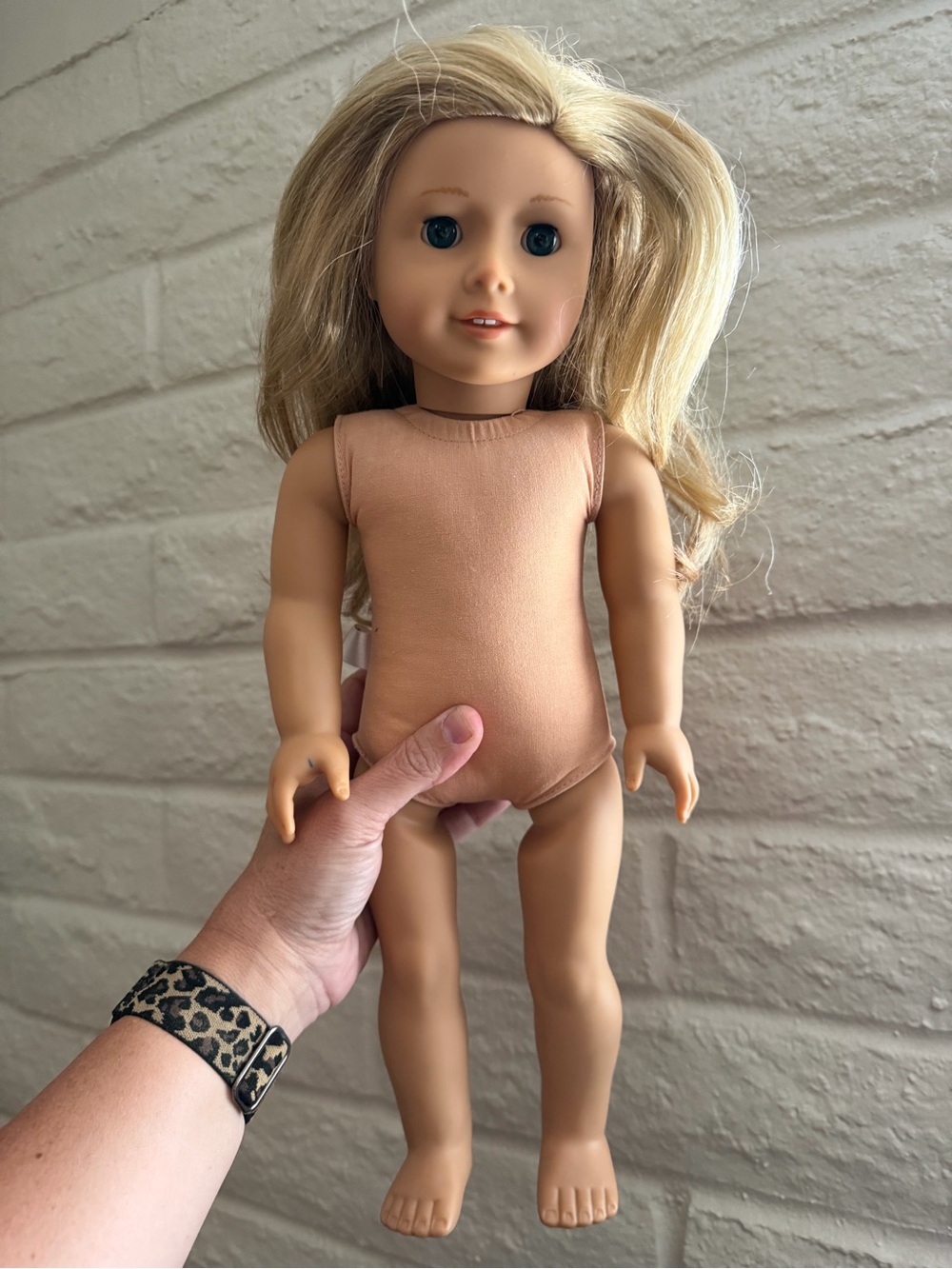 American Girl Doll 2014 Blonde Blue